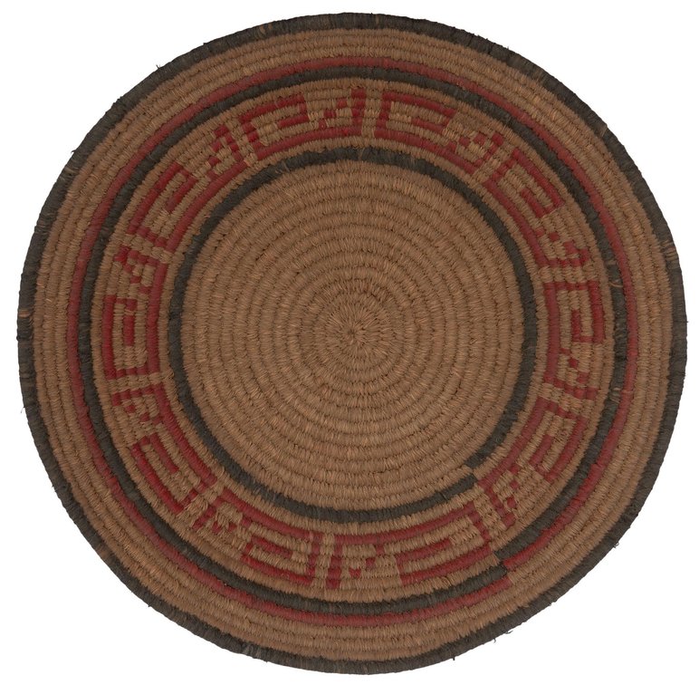 Native American Coiled Wedding Basket