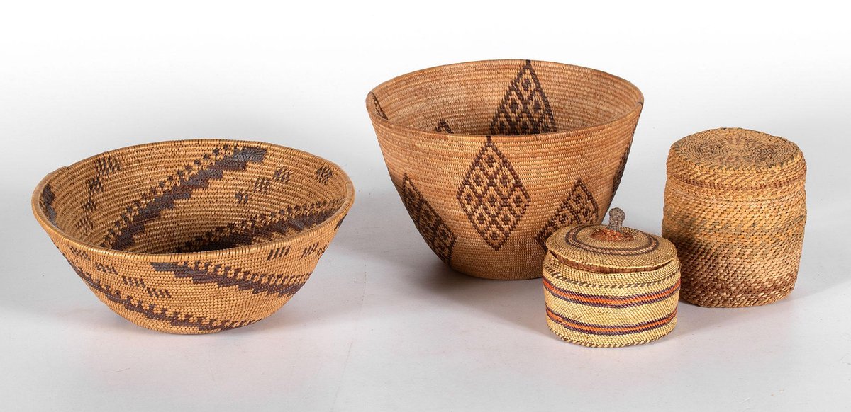 Pacific Northwest Coast Nootka Baskets
