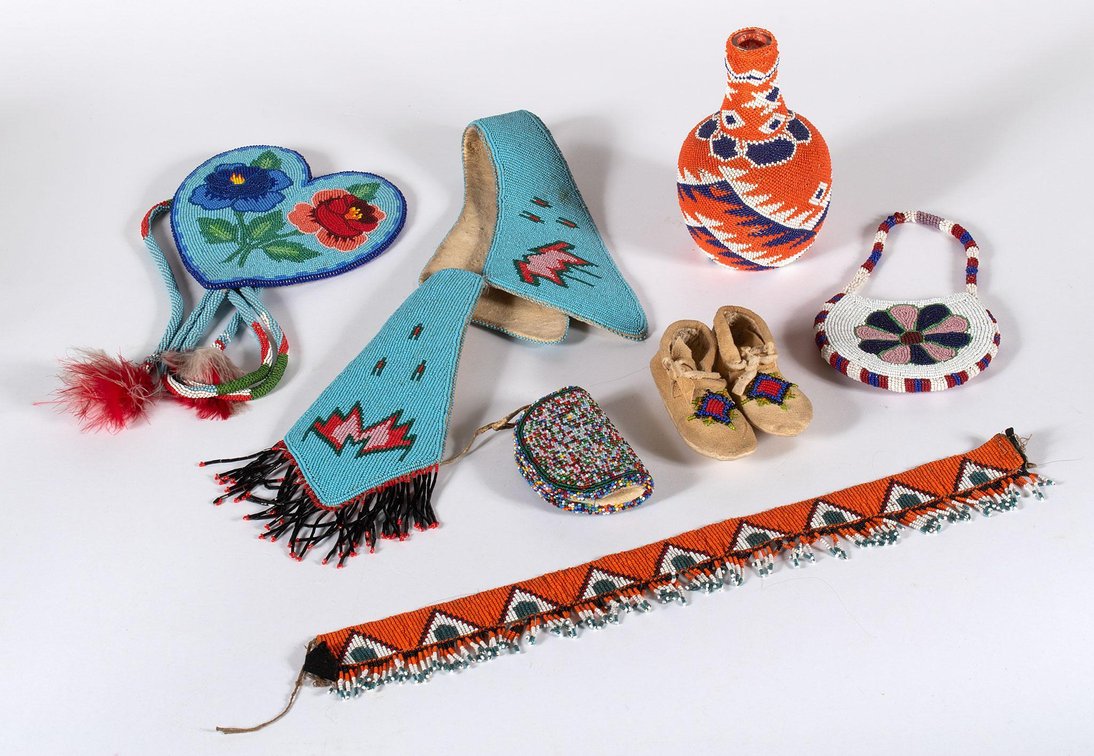 Grouping of Native American Beadwork