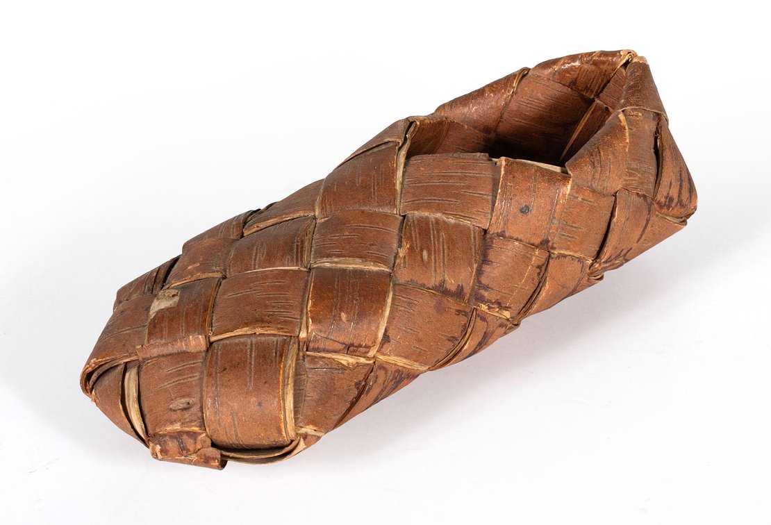 Easter Native American Woven Birch Shoe