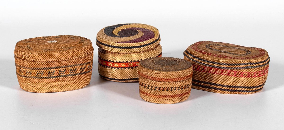 Pacific Northwest Coast Nootka Baskets