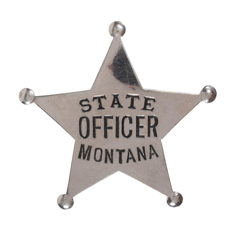 1960's Deer Lodge Montana State Prison Officer's Badge