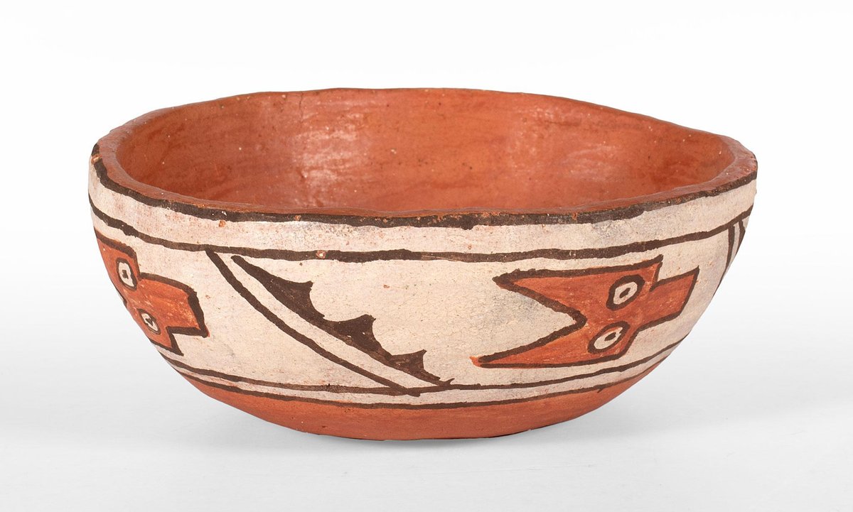 Santa Ana Pueblo Pottery Bowl by Eudora Montoya (1905-1996)