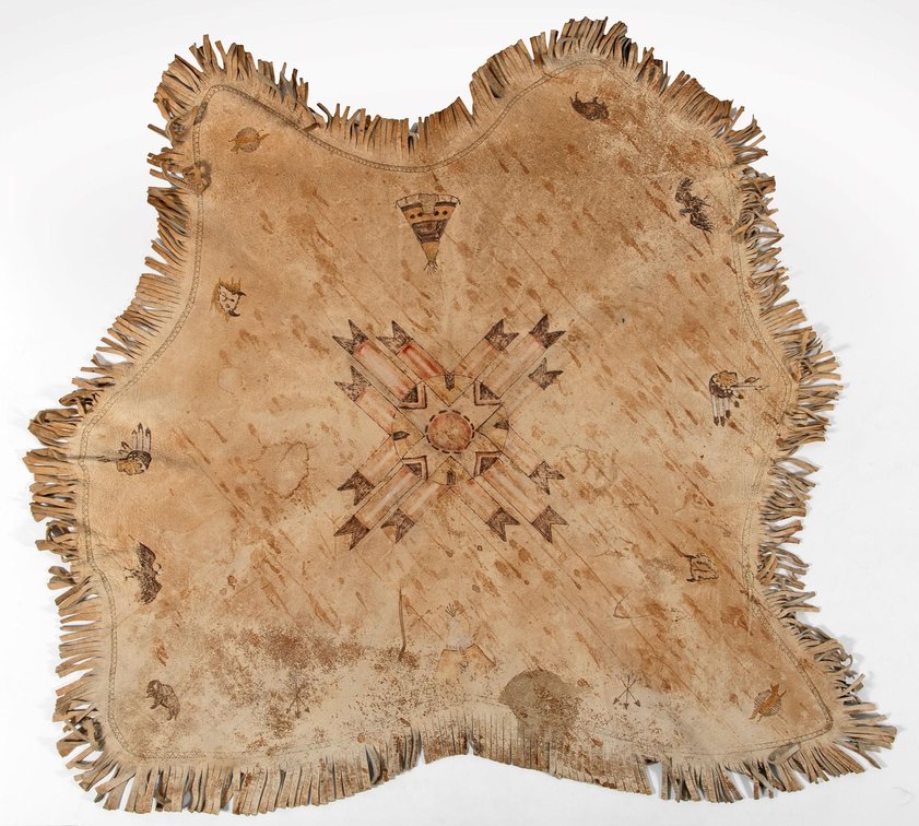 Native American Plains Leather Hide