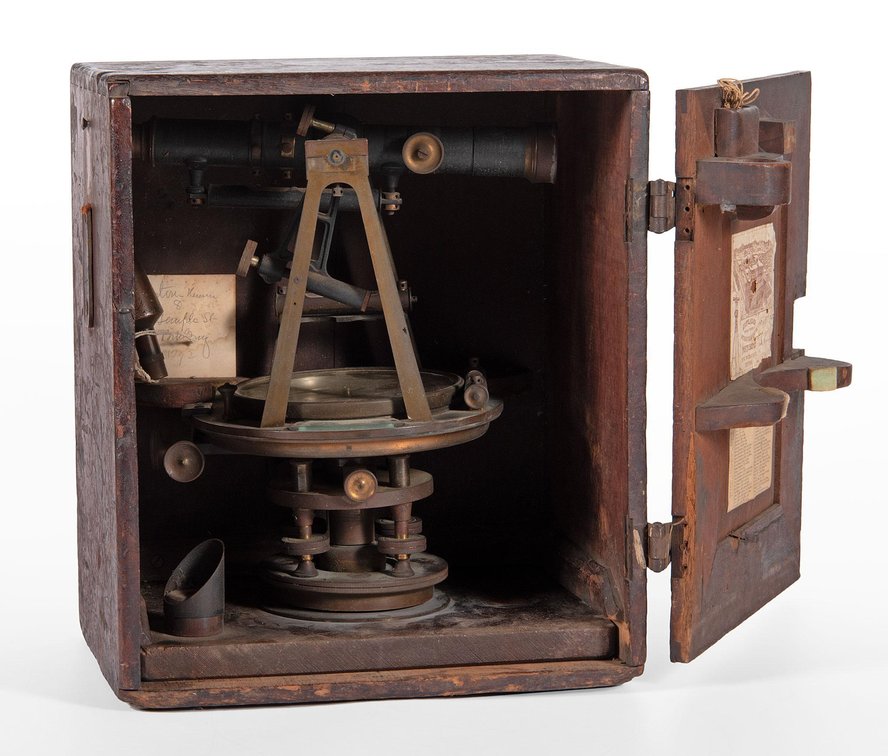 Keuffel & Esser Surveyor's Transit in Original Crate