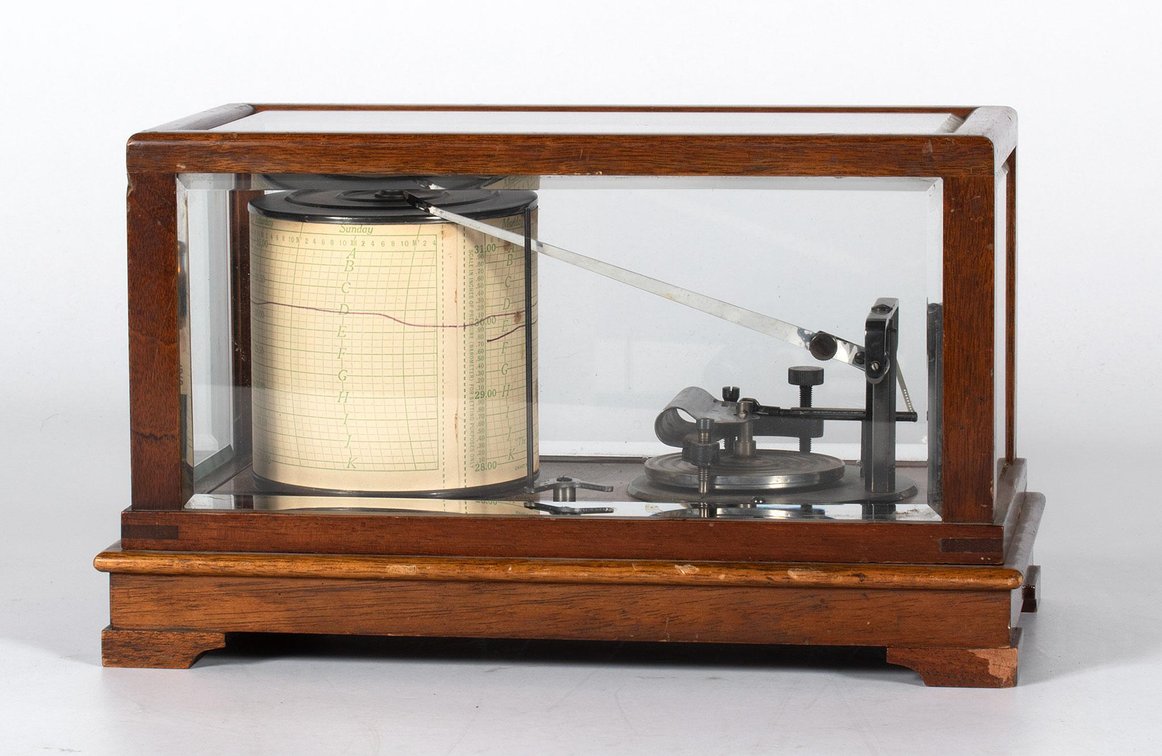 Taylor Instruments Cyclo Stormograph Recording Barograph