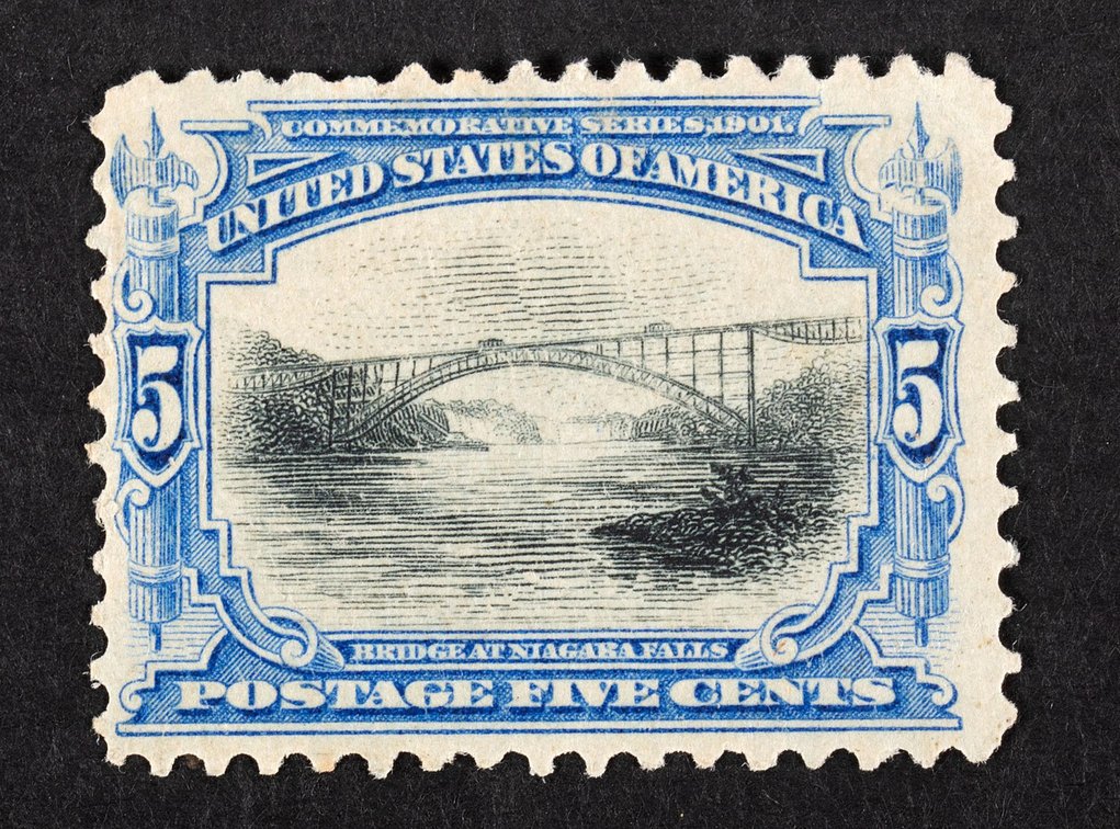 Grouping of US 1901 Pan-American Exposition Stamps