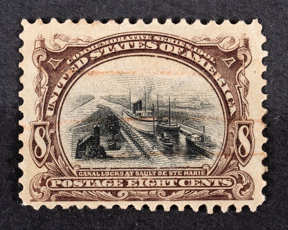 Grouping of US Postage Scott #298 and 299 Pan American Exposition Stamps