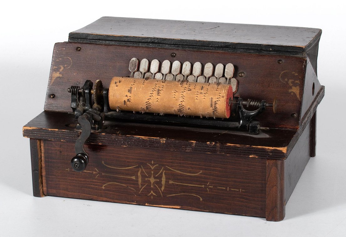 19th Century Gem Roller Organ