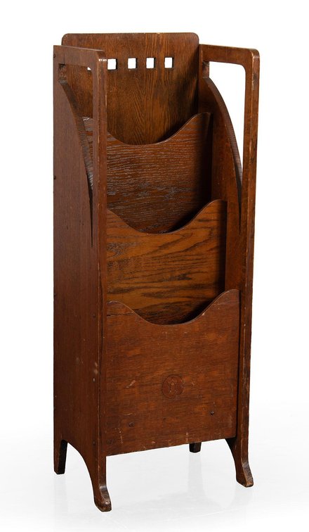 Lakeside Craft Shop Arts and Crafts Magazine Rack
