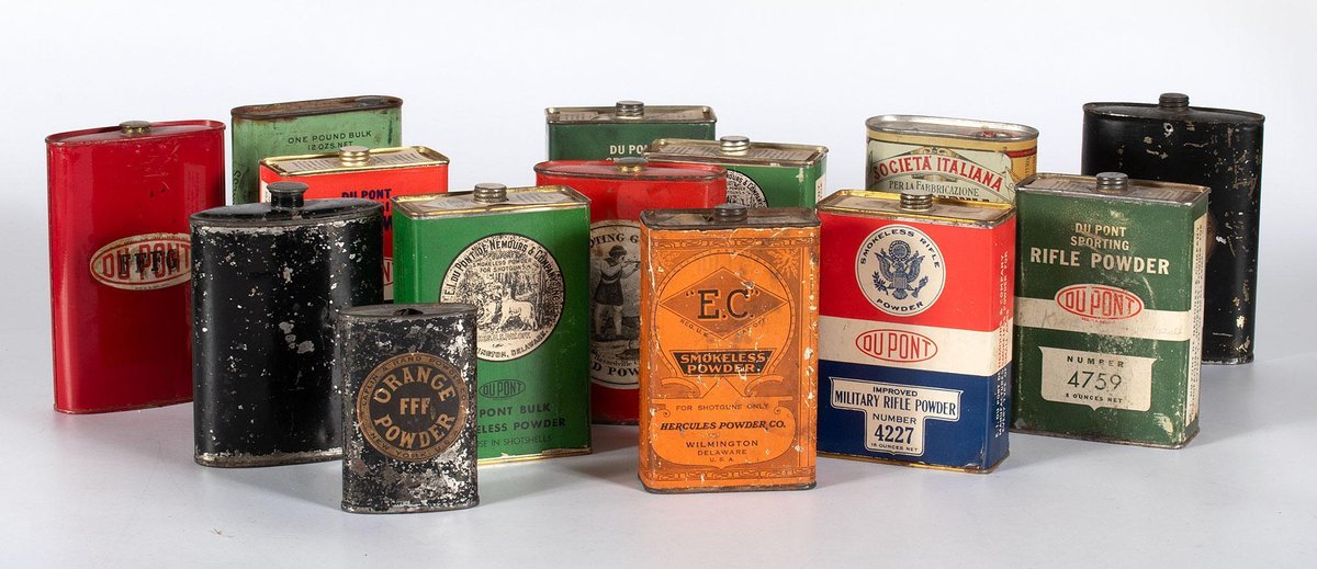 Grouping of Powder Cans