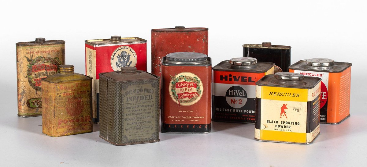 Grouping of Powder Cans