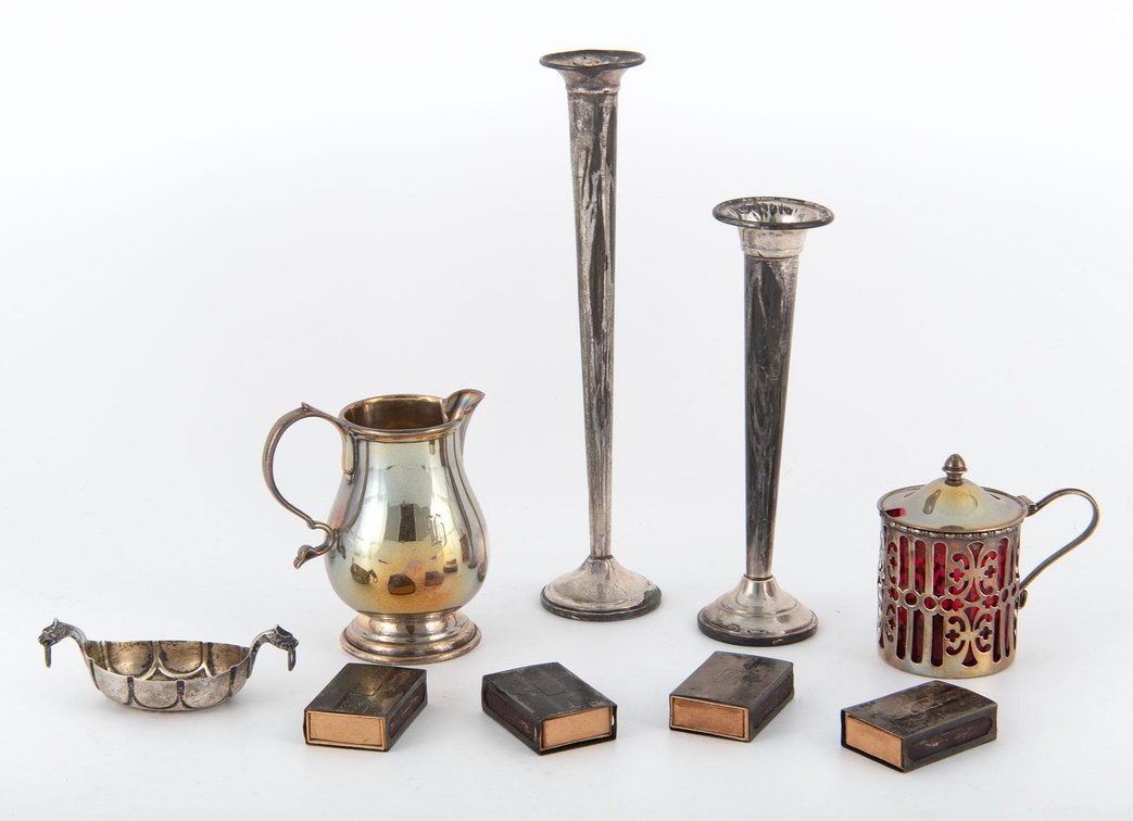Grouping of Sterling Silver Items
