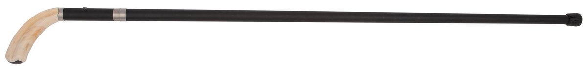Burger Warthog Tusk Sword Cane Walking Stick
