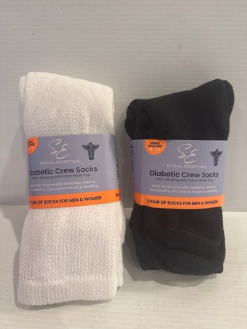 Image for Diabetic crew socks