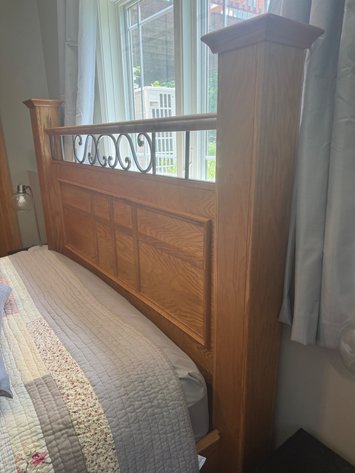 Image for Solid Oak Bed Frame