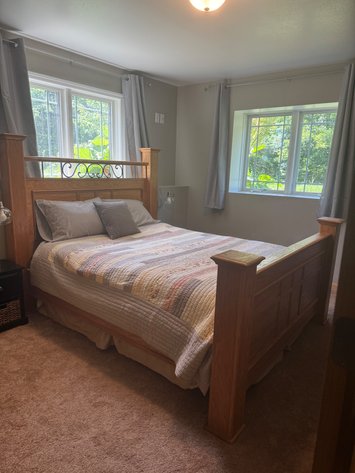 Image for Solid Oak Bed Frame