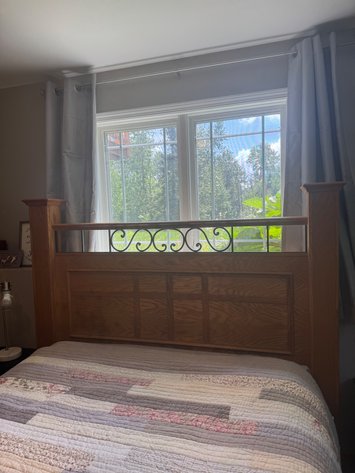 Image for Solid Oak Bed Frame