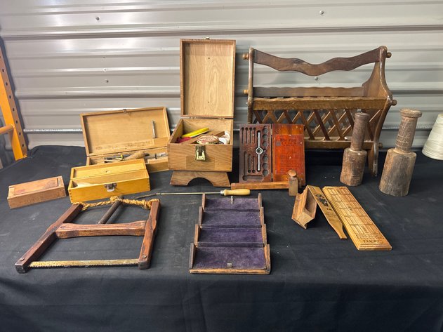 Image for Vintage Wooden Items