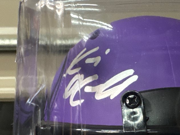 Image for Autographed Mini Helmet