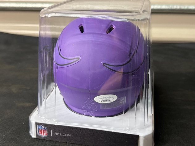 Image for Autographed Mini Helmet