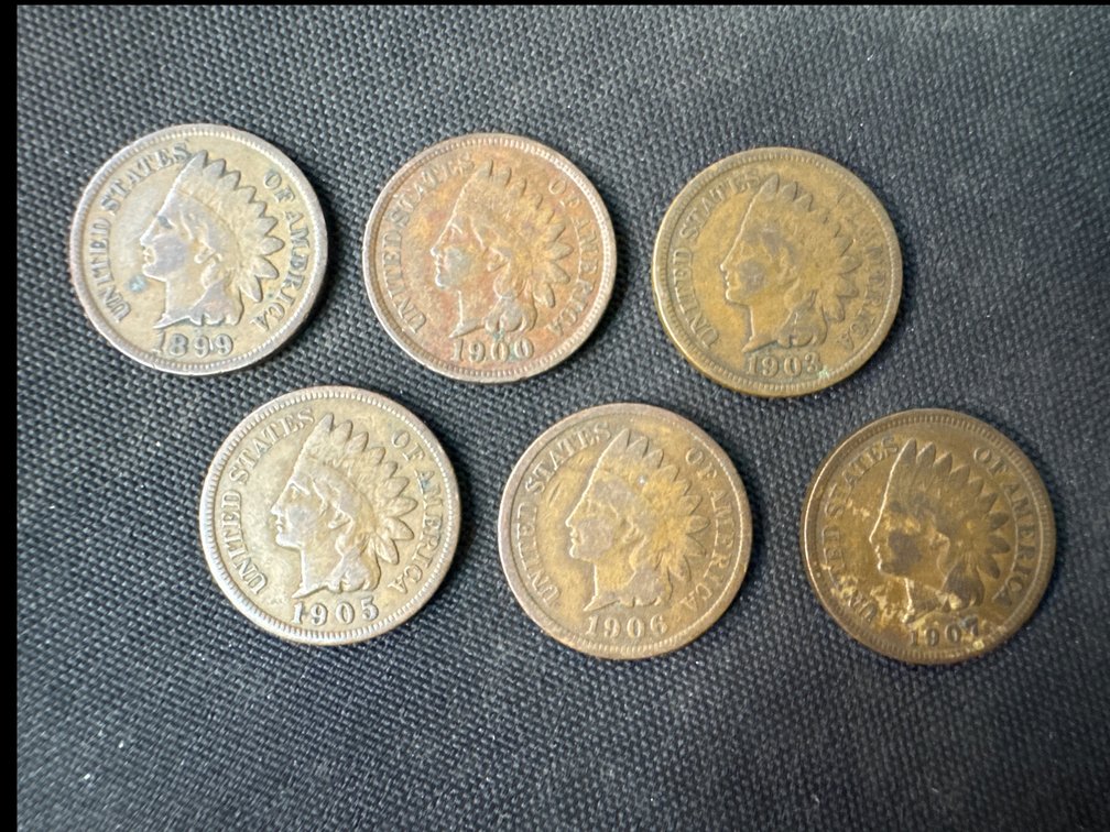 Indian Head Pennies