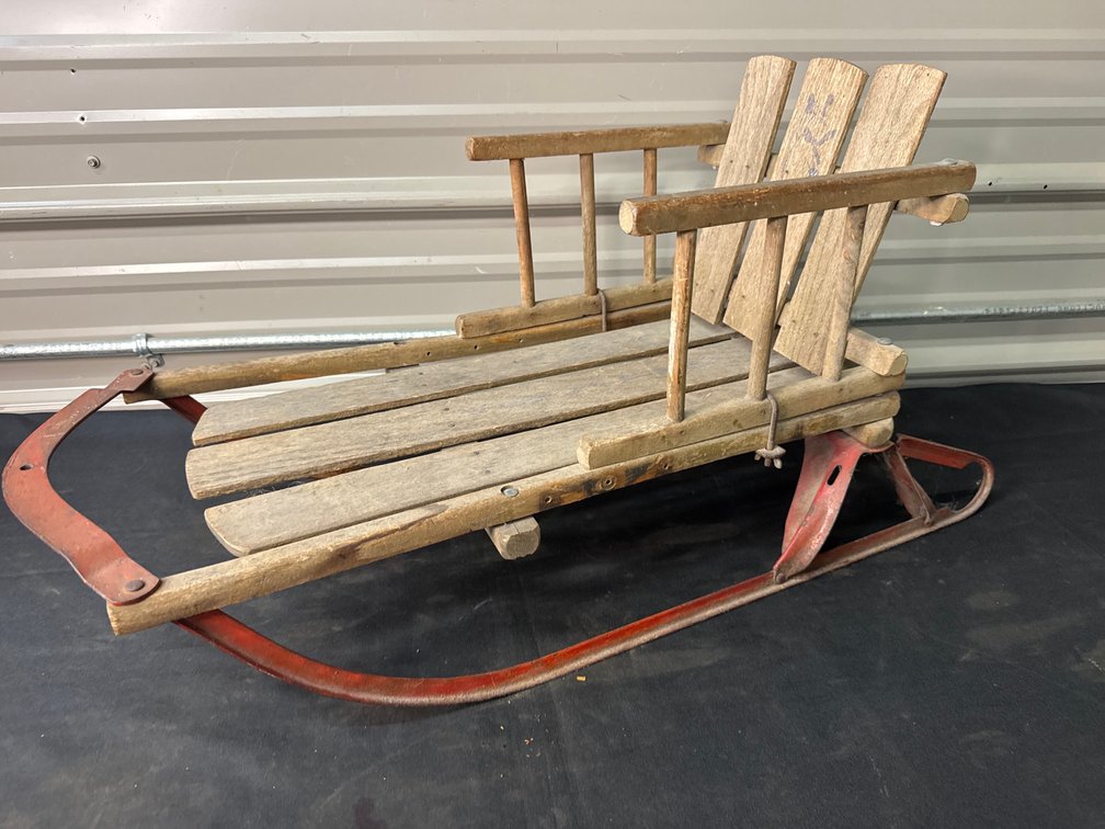 Vintage Toy Sled