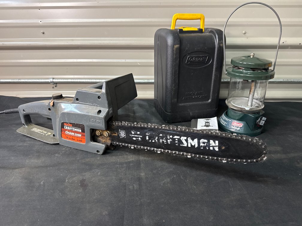 Saw and Lantern