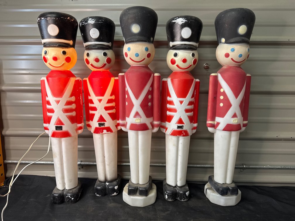 Blow Mold Nutcrackers