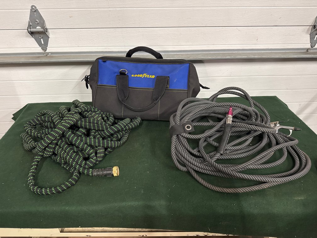 Hoses and Tool Bag