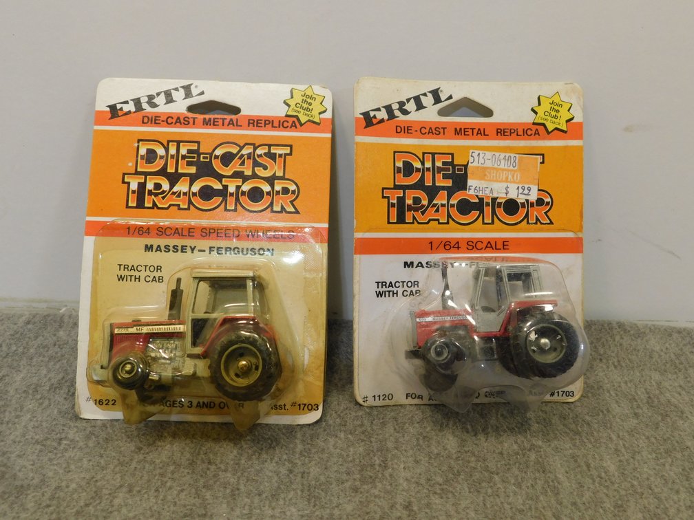 (2X) Massey Ferguson Tractor Pair
