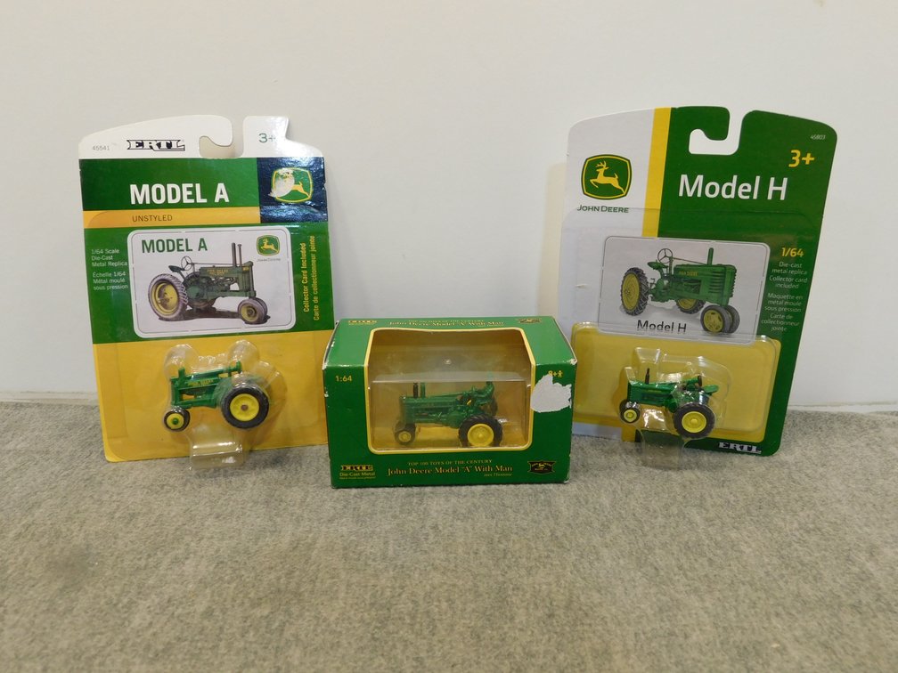 (3X) John Deere Letter Series Tractors