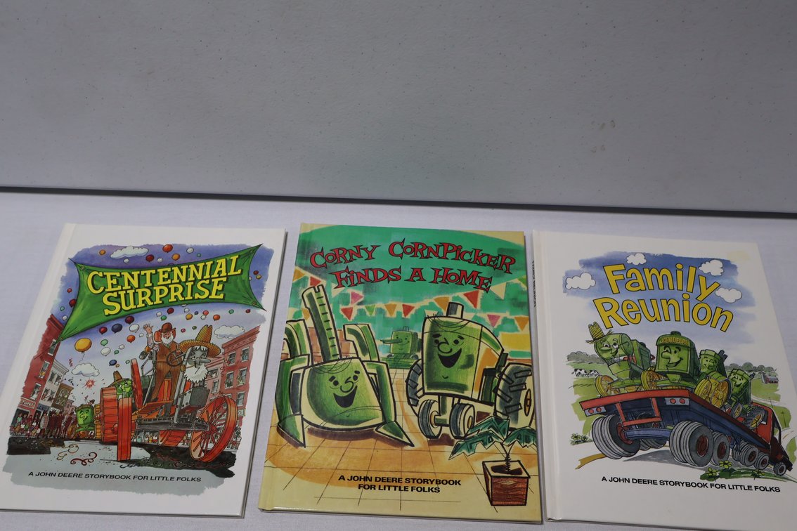 (3X) John Deere Storybooks