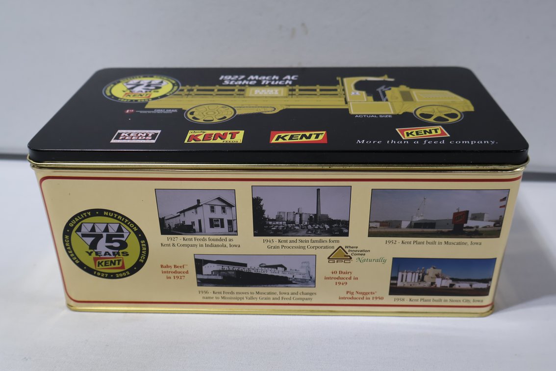 GOLD Kent Feeds Mack Stake Truck