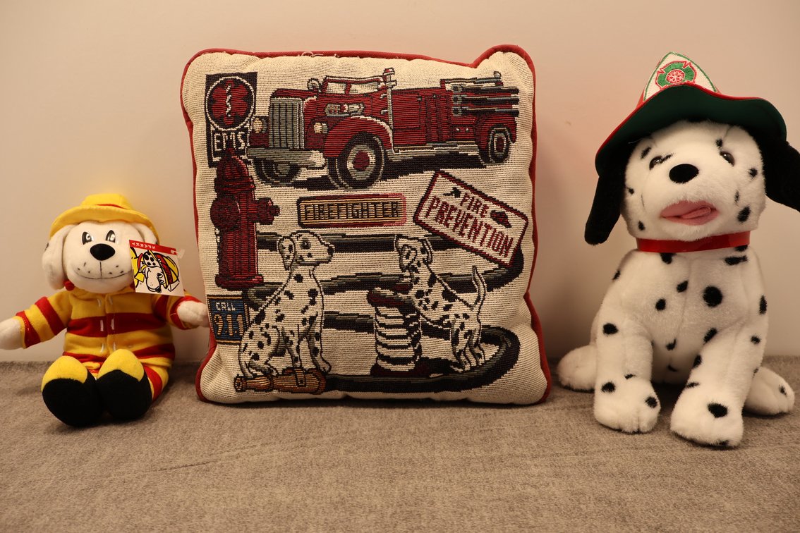Firefighter Plush Pieces