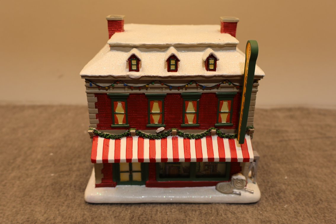 "Hook and Ladder Hardware" Lighted House