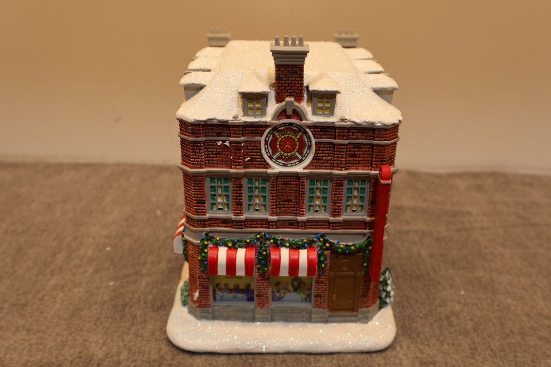 "Firehouse Kitchen" Lighted House.