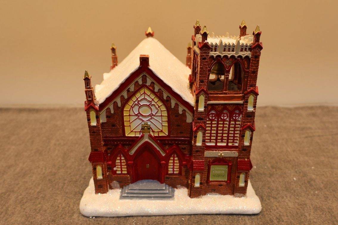 "St. Florians Church" Lighted House