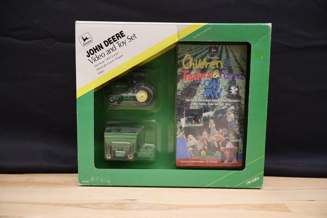 John Deere Video and Toy Set