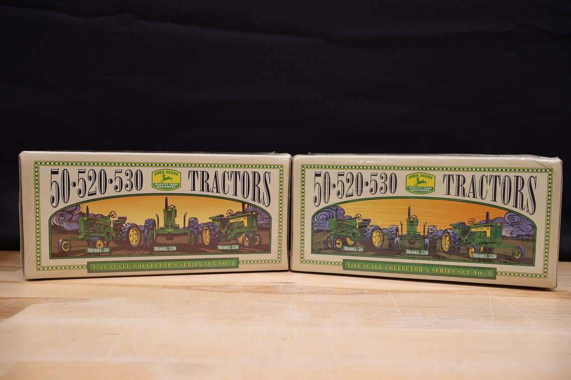 (2X) John Deere Two Cylinder Collector Sets