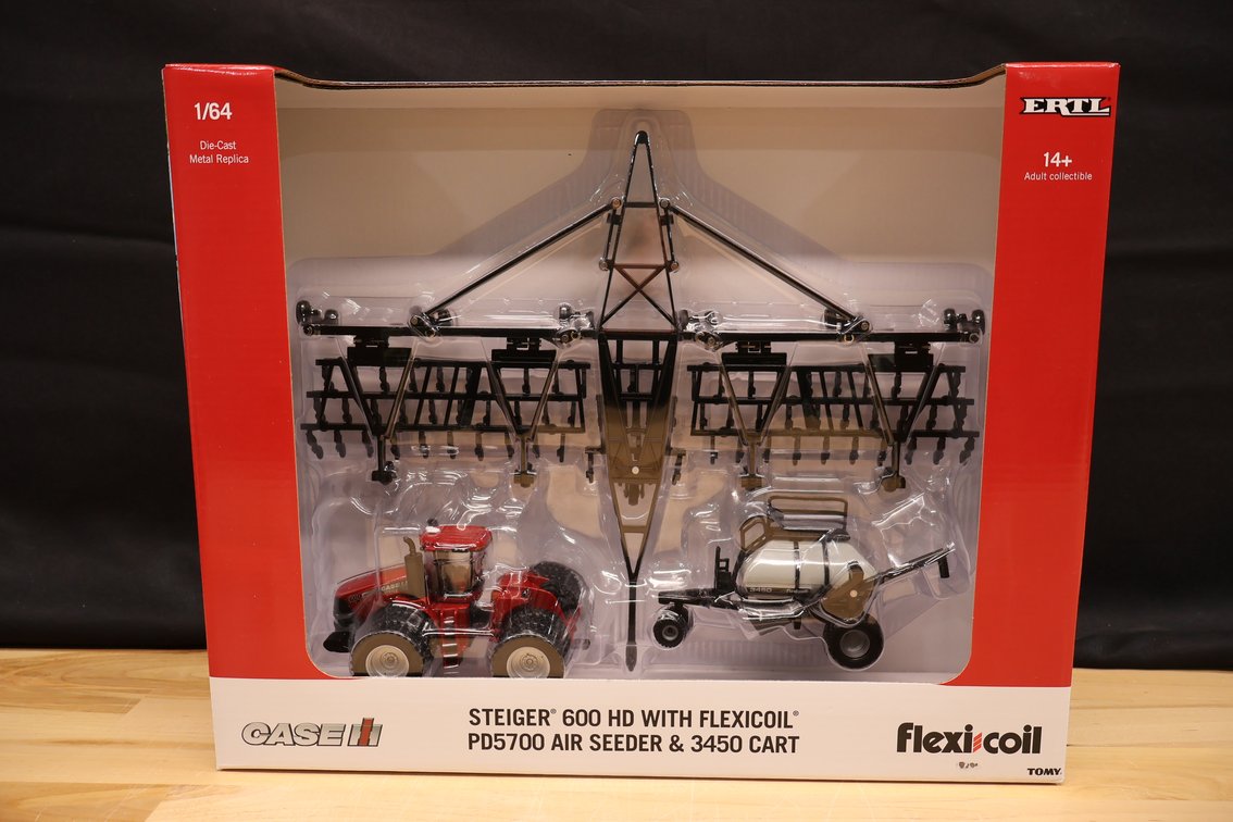 Case IH Steiger 600 w/Flex-I-Coil Air Seeder