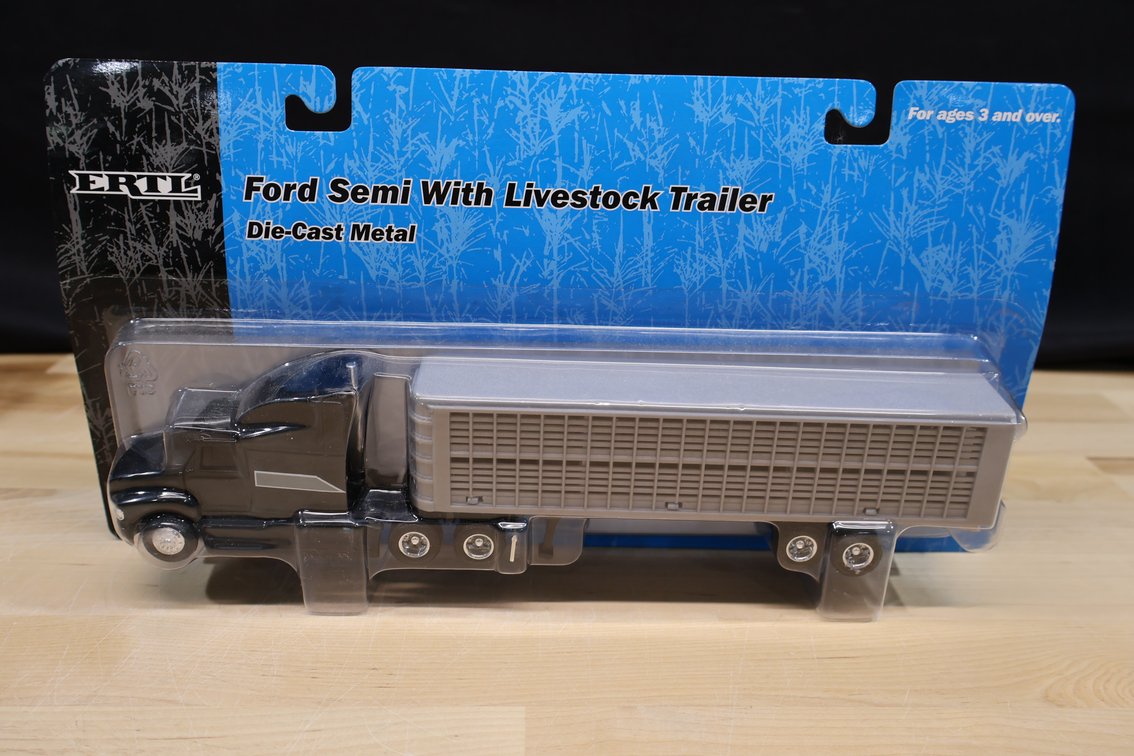 Ford Semi W/Livestock Trailer