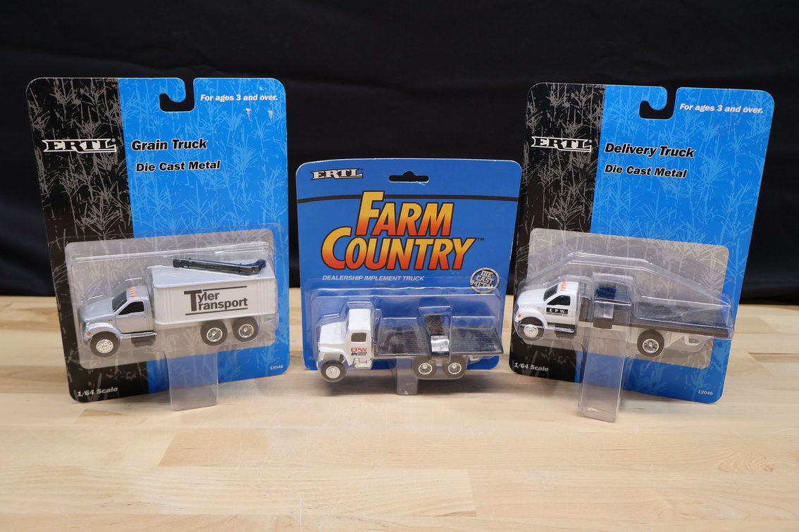 (3X)Ertl Delivery Truck Group