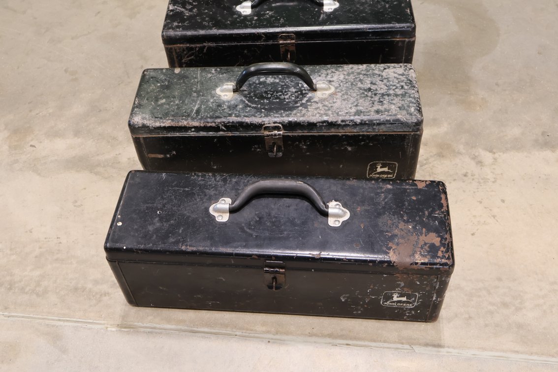 John Deere Toolbox Lot 3X THE BID