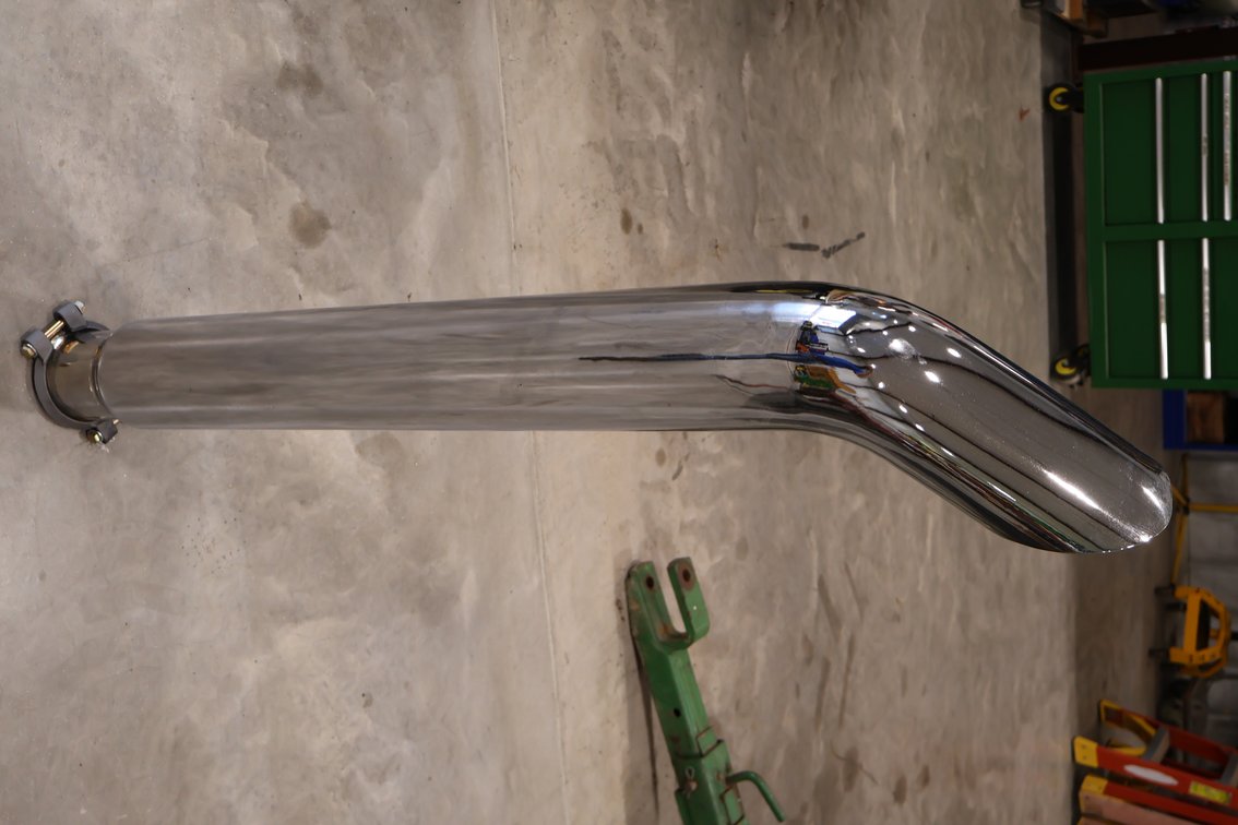 Chrome Straight Pipe