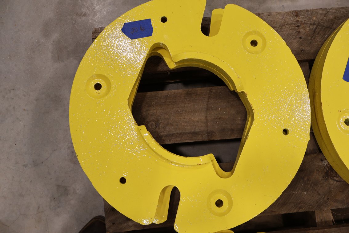 John Deere Large Center Wheel Weights 2X THE BID