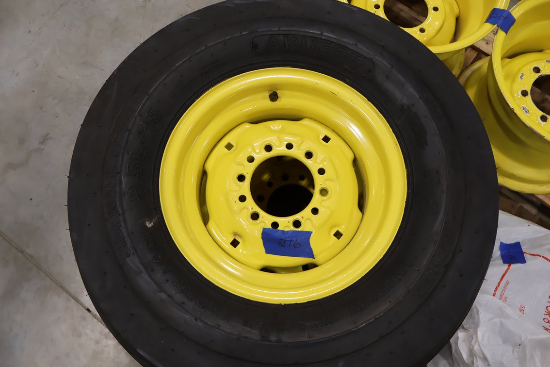 John Deere Front Wheel Pair 2X THE BID