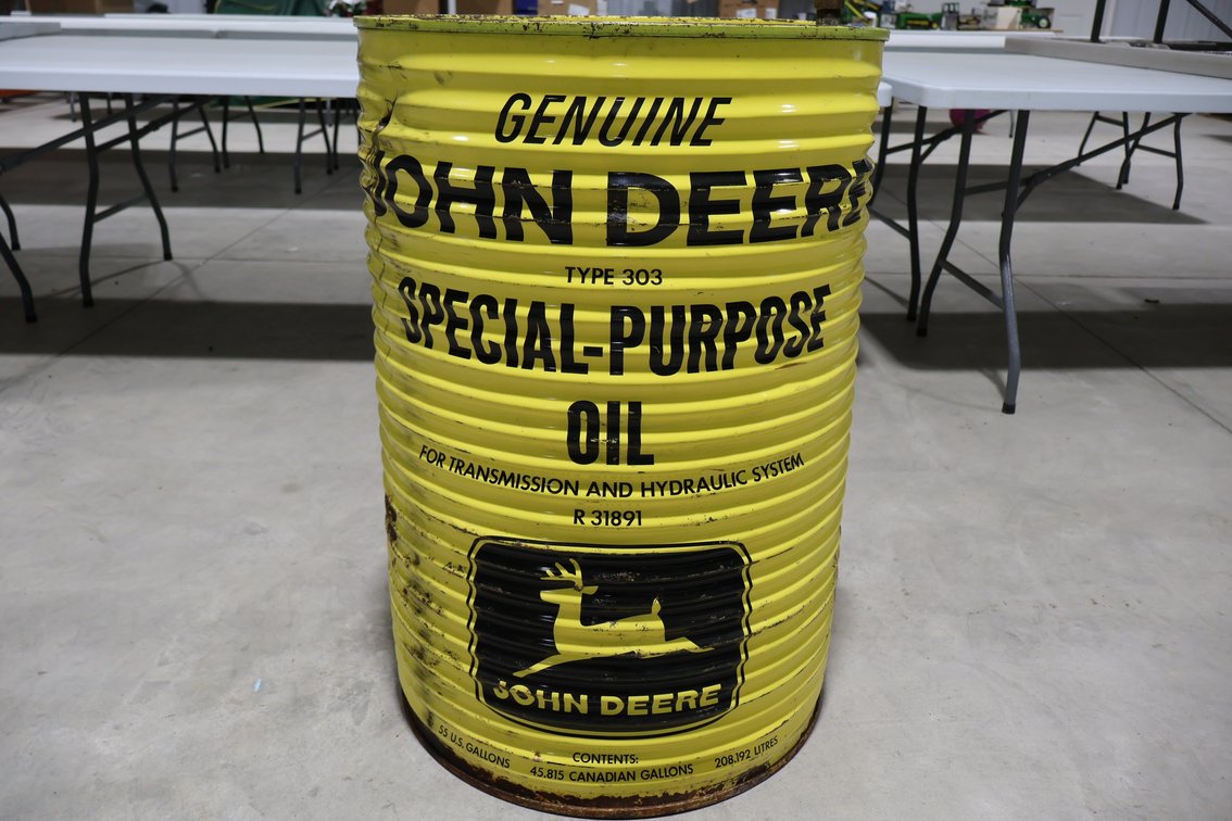 John Deere 55 Gallon Drum