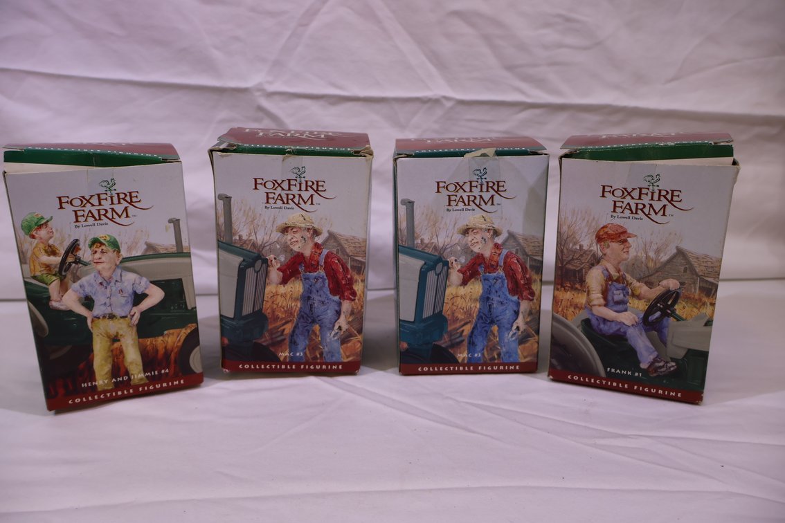 (4X)Foxfire Farms Figurine Lot