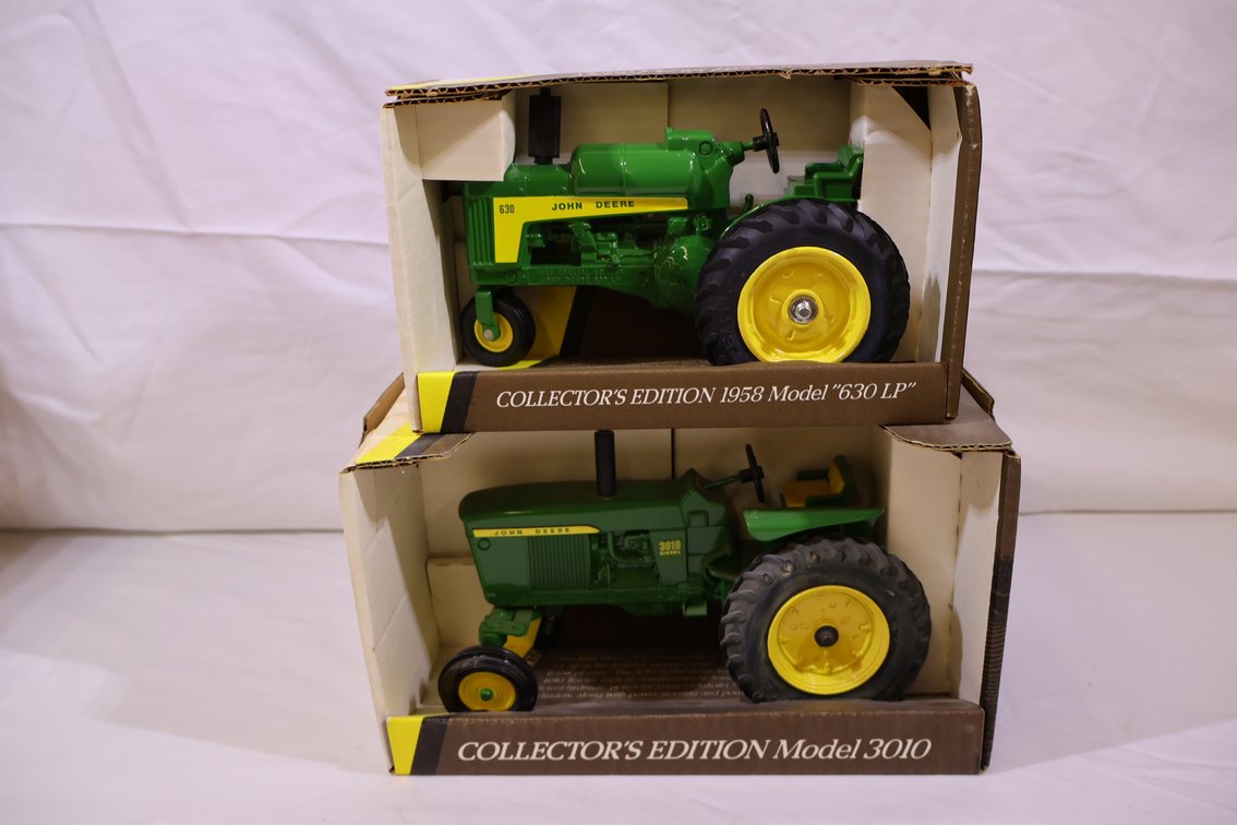 (2X)John Deere Brown Box Lot